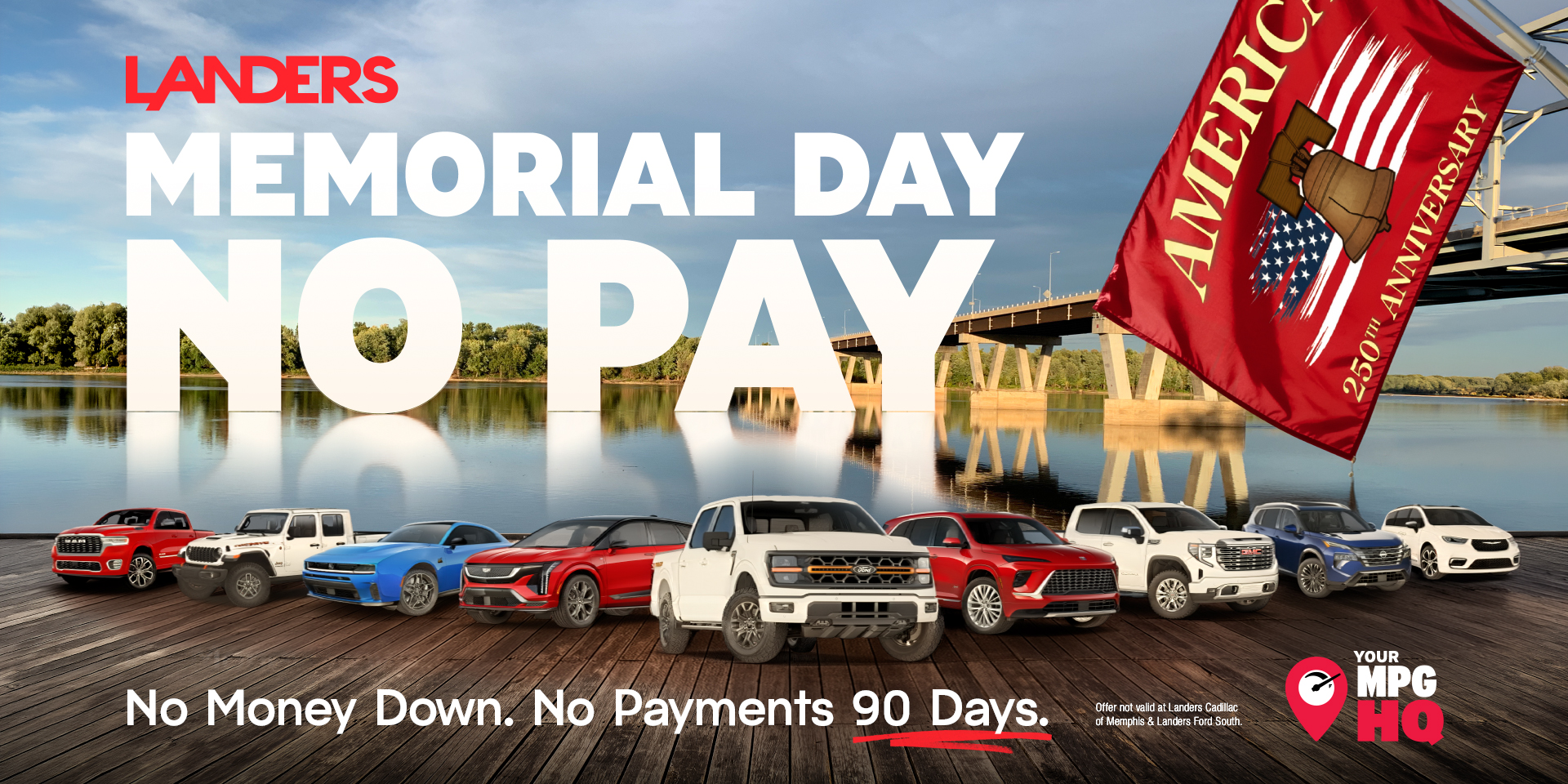 Landers Memorial Day No Pay