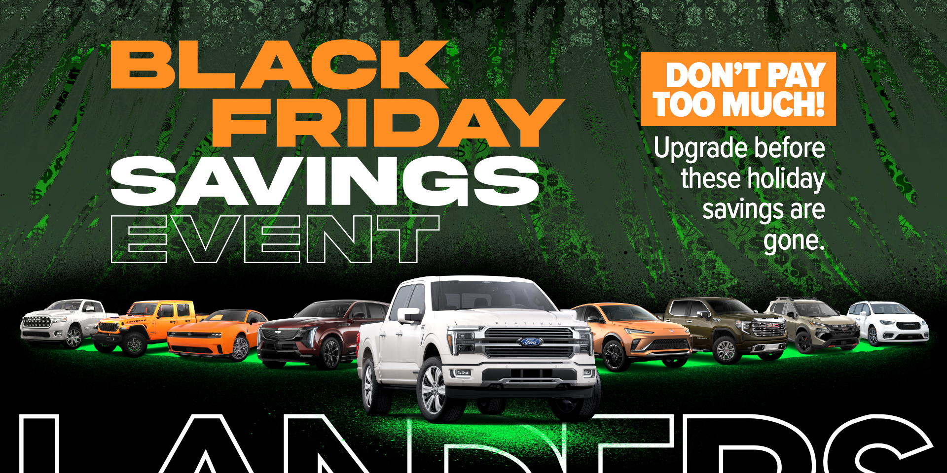 Black Friday Savings Event
